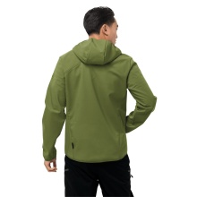 Jack Wolfskin Softshelljacke Northern Point (winddicht, wasserabweisend, PFC-frei) cedargrün Herren